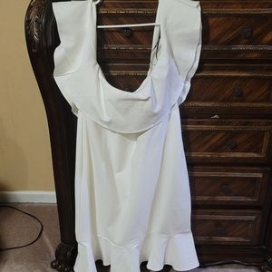 Ivory dress from forever 21.